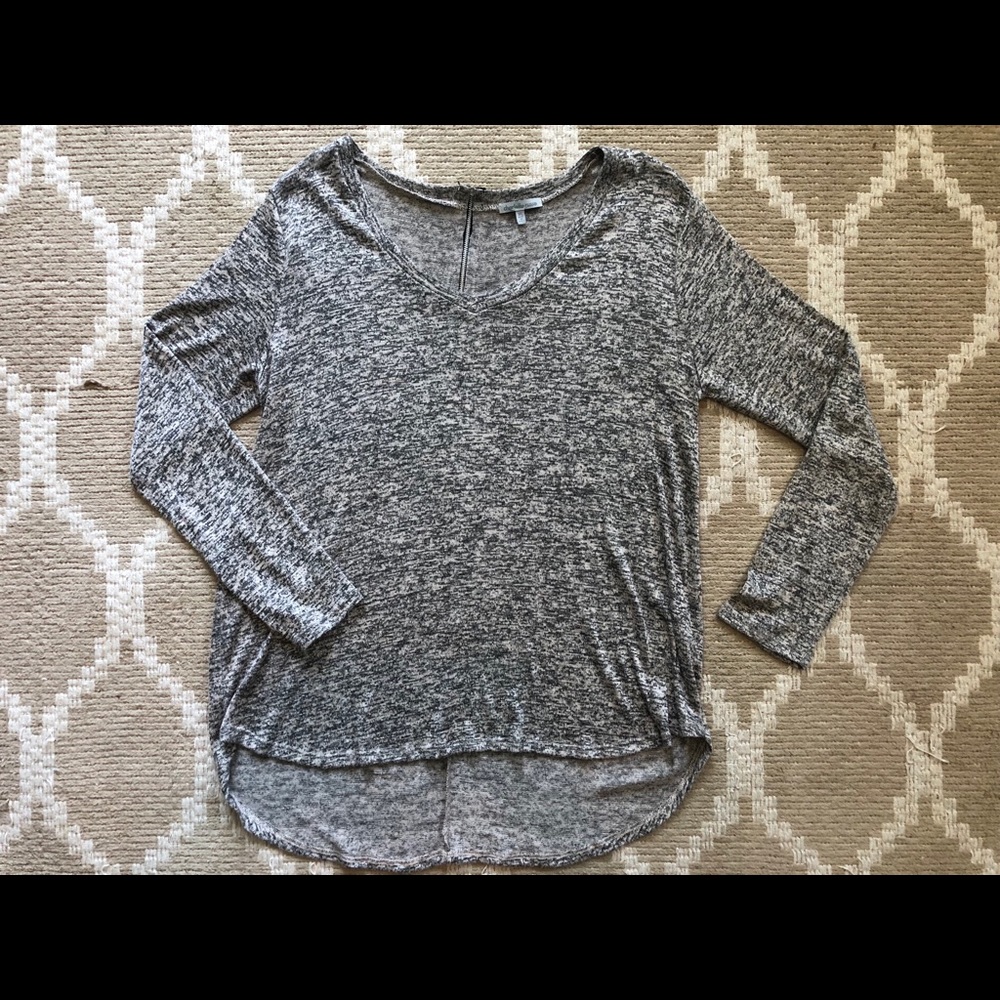 Charlotte Russe Long Sleeve V-neck